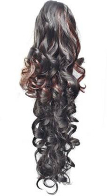 DreamExim High curly trendy hilight clutcher Hair Extension