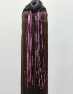 NEAAMA HAIR AND BEYOND CLIP IN EXTENSIONS WITH TINSELS Hair Extension