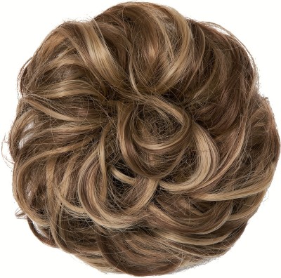 Chronex Messy Bun , Curly Synthetic Ponytail Extensions-Effortless Updos-Lightweight Hair Extension