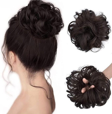 Getvock Synthetic  Bun Extension Artificial Juda For Women Hair Extension