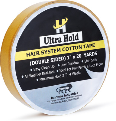 Ritzkart 1 X 20 Yard Ultra Hold  System Double Sided Cotton Adhesive For Men Patch Hair Extension