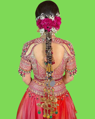 Sunduseva Trendy  Parandi Choti | Punjabi Style Long  Braid for Women Hair Extension