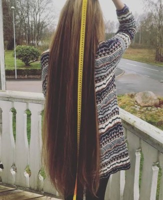 Rizi 45 inch Gorgeous long straight dark brown clip on hair maya28a Hair Extension