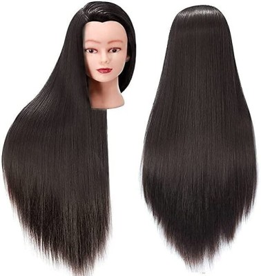 CAMOLA DEVA good length hair dummy brown for practice Hair Extension