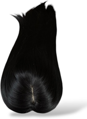 kerav 2Clip Topper Front and Scalp Cover Up extensions Brown  Extension Hair Extension