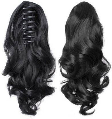 shopglobal Beautiful Curly  extension for girls Hair Extension