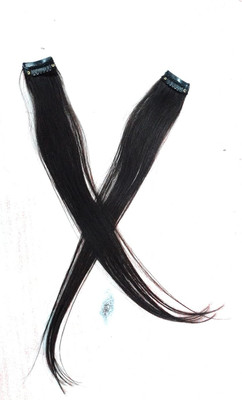 SHIVA I-Tip BROWN 26 INCH Straight Extensions 100 Strands Hair Extension