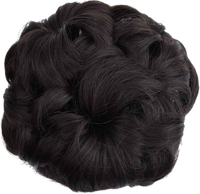 USPOT  Clutcher Juda Bun with Artificial Synthetic  Extension Hair Extension