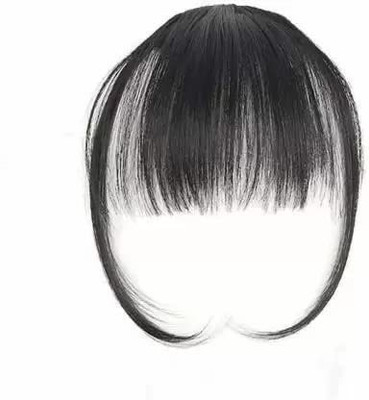 Scheibe Clip On Clip In Front Bang Fringe Extension Piece Thin (Natural Color) Hair Extension