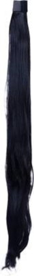 HAVEREAM Straight black long Scale ponytail synthetic hair for women Hair Extension