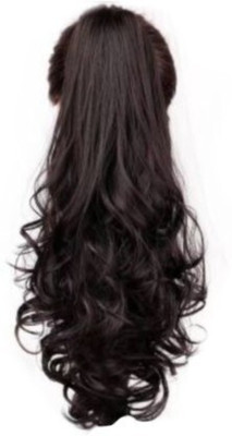 A B S High quality Brown Clutcher_ Hair Extension