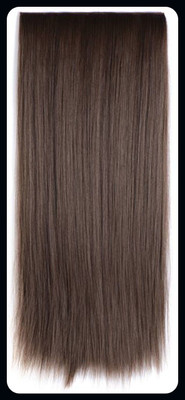 Hamsri 24 Inch Straight 3/4 Full Head 5 Clip in  Extension for Girls & Women-N Hair Extension