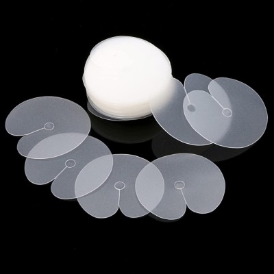 LeModish 15 Pcs Heat Shield Guards Clear Fusion Glue Protector Heat Shield Guards for Hair Extension