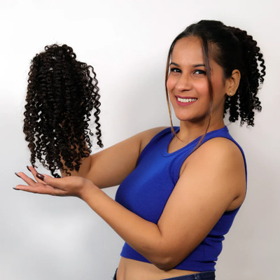 Hairarchy Curly  Clip-In Bun Hair Extension