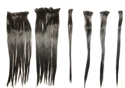 Ritzkart Strait Silky 6 pc  Extension Hair Extension
