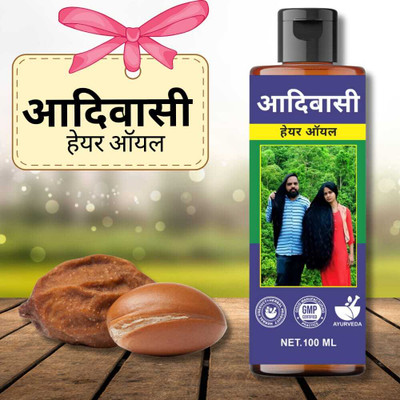 aadikesh Adibasi Hair Oil Herbal Shine Enhancer for Long and Healthy Hair Hair Oil(100 ml)