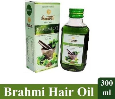 Ramtirth Brahmi Promotes Healthy Hair Growth  Hair Oil(300 ml)