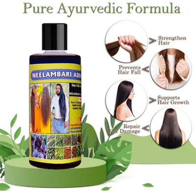 Adivasi Aadivasi Primium Herbal Hair OIL 500MLGrowth Hair Fall Oil Kasturi NEW-1 Hair Oil(500 g)
