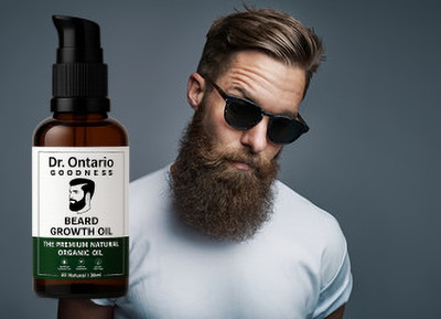 Ontario Goodness Dr. Ales Fast & Advanced Beard & Mustache Growth Oil for MenAX6501 Hair Oil(30 ml)