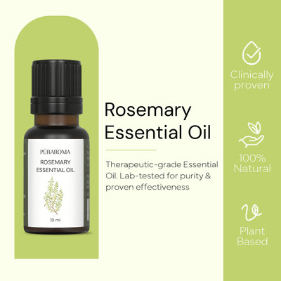 Puraroma Rosemary Essential Oil Hair Oil(10 ml)