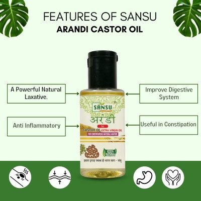 Sansu Arandi oil for Hair Growth 200ml X 3 Hair Oil(600 ml)