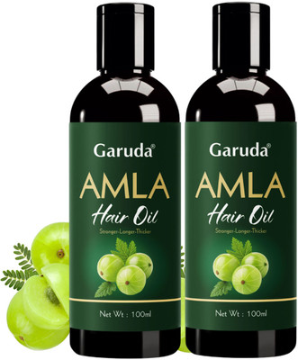 Garuda Amla Hair Oil – Ayurvedic Care for Hair & Scalp - Pack of 2 Hair Oil(100 ml)