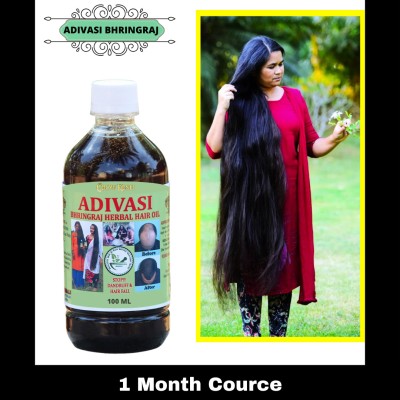 Growkesh Bhringraj Hair Oil Nourishing Elixir for Strong, Natural Ingredients Hair Oil(100 ml)