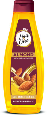 HAIR & CARE Almond, Non-Sticky Hair Oil(300 ml)