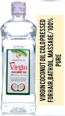 GREENNUT Virgin Coconut Oil Cold Pressed(500 ml)