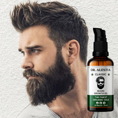 dr. alestia Goodness Dr. Ales Fast & Advanced Beard & Mustache Growth Oil for MenAX312 Hair Oil(30 ml)