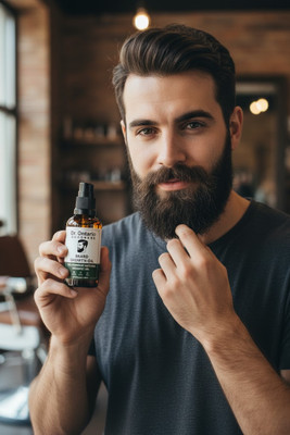 Ontario Goodness Dr. Ales Fast & Advanced Beard & Mustache Growth Oil for MenAX9852 Hair Oil(30 ml)