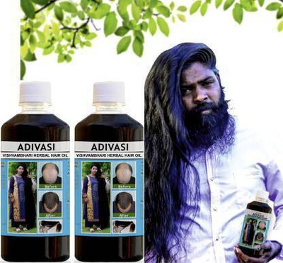 Adivasi Neelgiri Premium quality hair oil for hair Regrowth Hair Oil(500 ml)