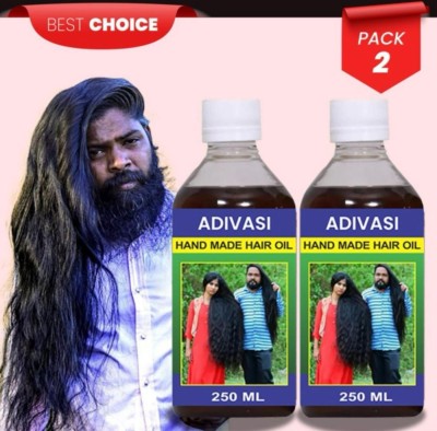 Adivasi original hair oil 500 ml. b 3 Regrowth Anti Hair Fall Anti Dandruff Hair Oil(500 ml)