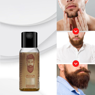 tanvi27 Beard Oil for Growing Beard Faster with Best Beard Growth Oil for Men Hair Oil(60 ml)