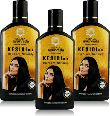 Kerala Ayurveda Kesini Daily Hair OIl Combo Pack of 3 (100 Ml) Hair Oil(300 ml)