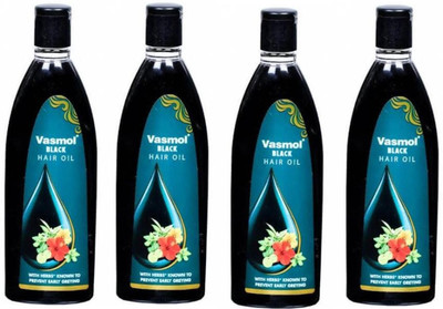 VASMOL kala oil 100ml pak of 4 Hair Oil(400 ml)