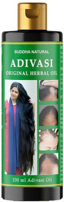 buddha natural Hair Oil (200 ml) - For Hair Fall & Hair Growth | Original Adivasi Hair Oil(200 ml)