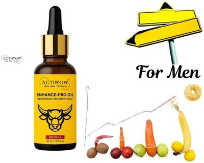 ACTIWOW Big Bull 12Inch Oil - Core Vitality Hair Oil(30 ml)