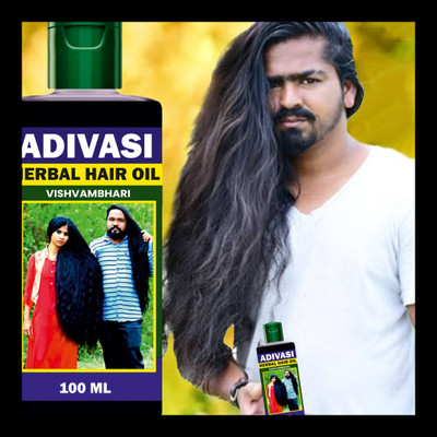 Adivasi New Hair OilJojobaNourish Hair Oil 100ML | For Smooth & Frizz-Free Hair Hair Oil(100 ml)