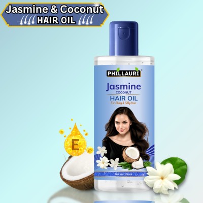 Phillauri Jasmine Coconut Hair Oil For Strong, Long and Shiny Hair Oil(100 ml)