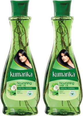 Kumarika Hair Oil, Hair Fall Control, Non Sticky, Silky Smooth and Strong Hair PACK OF 2 Hair Oil(200 ml)
