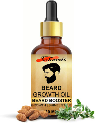 Chamit Men Beardmax serum | Beard Growth Oil for Men - 30ml for Thicker & Longer Beard Hair Oil(30 ml)