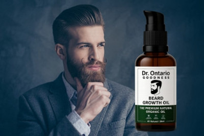 Ontario Goodness Dr. Ales Fast & Advanced Beard & Mustache Growth Oil for MenAX69632 Hair Oil(30 ml)