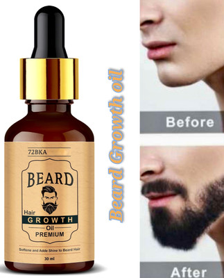 72BKA Beard Growth Oil For Men k29 Hair Oil(30 ml)