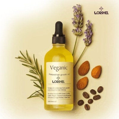 LORSHEL Veganic Hair Growth Oil: Nourish Your Hair Naturally Hair Oil(50 ml)