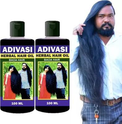 BadaHair Adivasi Herbal Premium Quality, Hair Regrowth, Hair Fall Control  Hair Oil(200 ml)