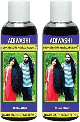 Adivasi Original Herbal Hair Oil 100ml Hair Oil(100 ml)