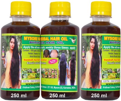 Adivasi AADIVASI NEELAMBARI HAIR OIL FOR HAIR GROWTH HAIR (250+250+250ML) Hair Oil(750 g)