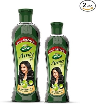 Dabur Amla Hair Oil, 450ml & Amla Hair Oil, 180ml Combo 630ml Pack Of 2 Hair Oil(630 ml)