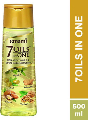 EMAMI 7 Oils In One Non Sticky  Hair Oil(500 ml)